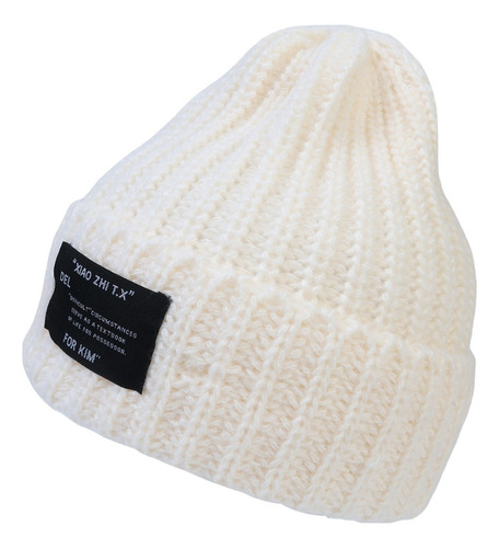 Gorros De Punto De Invierno, Gorro Simple Y Cálido Para Pare