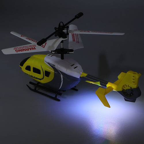 Helicóptero Rc Con Luces De Resistencia A Caídas De 2.5 Cana