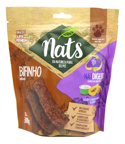 Snack Nats Bifinho Natural Natdigest 300g