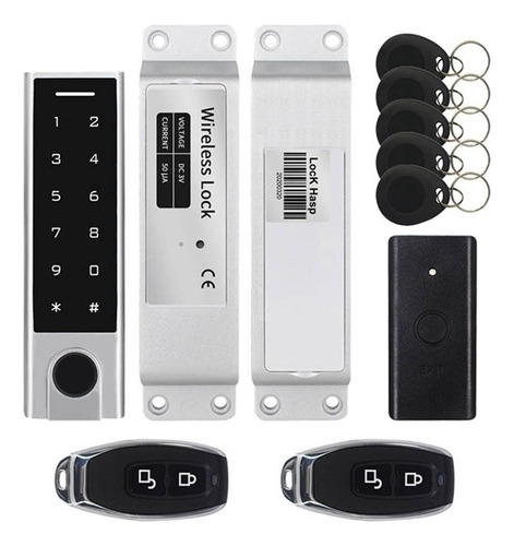 Kit Control Acceso Cerradura Inalambrico Matko Seguridad