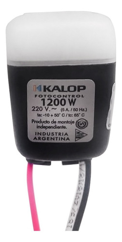 Fotocontrol Kalop Fotocelula 1200w 3 Cables Universal Led