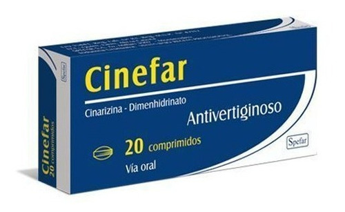 Cinefar X 20 Comprimidos Spefar®