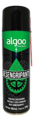 Oleo Anticorrosivo Algoo Desingripante Completo Desing 300ml