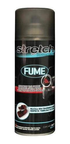 Stretch Pintura Vinilica Fume Para Oscurecer Ópticas Y Faros