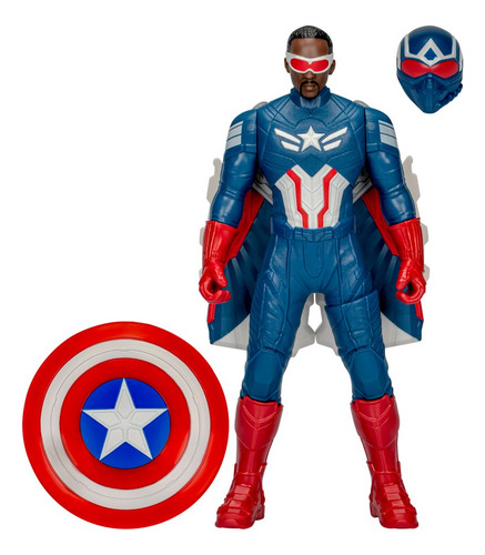 Marvel Capitan America - Figura De Acción Modo Vuelo