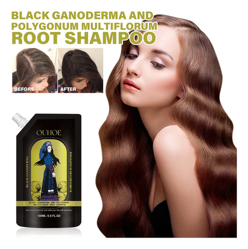 Shampoo Para Cabelo Com Extrato Vegetal H Ganoderma Nigrum G