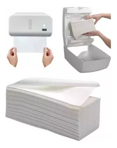 Papel Interfolhado Folha Dupla Santher Inovatta 1400 Folhas