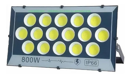 Foco Led 800w Exterior Resistente A La Lluvia Ip66