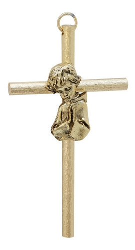  Cruz Bautizo Niño, Cristo, Recuerdo. Baño De Oro.