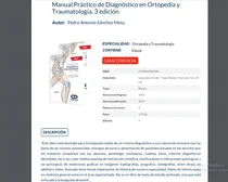 Comprar Manual Práctico De Diagnóstico En Ortopedia Y Traumatología 