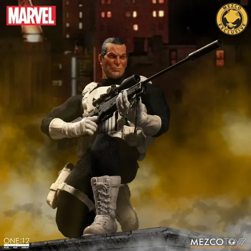 Mezco Toyz One:12 Collective Classic Punisher Exclusive Mezco Toyz One:12 Collective Classic Punisher Exclusive