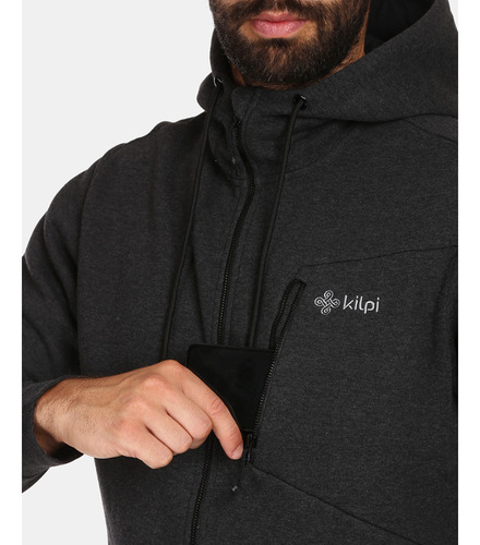 Poleron Hombre Preda-m Negro Kilpi