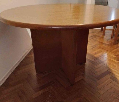 Vendo Mesa, En Madera Maciza, Cerejeira Diámetro 1,20 Altura