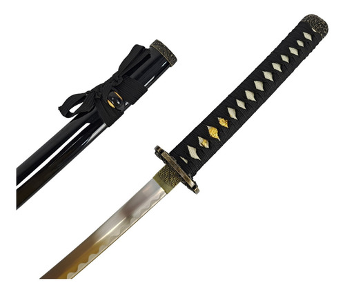 Espada Katana Ninja Samurai Dragão Vermelho Com Bainha