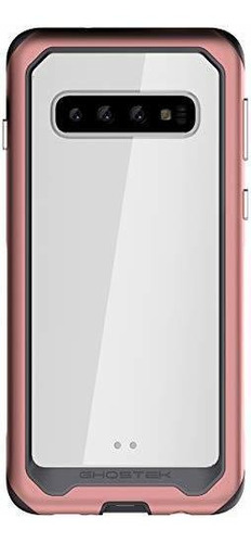 Funda Para Galaxy S10 Resistente De Grado Militar Color Rosa