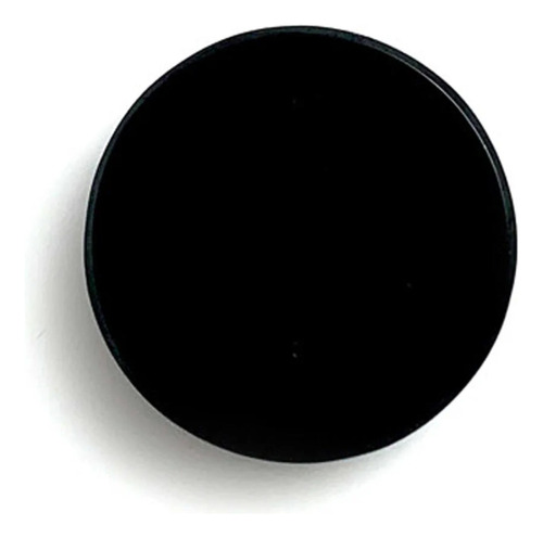 Espejo Disco De Obsidiana Negra Diámetro 20cm