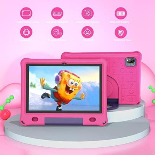Volentex Kids Tablet 10 Pulgadas Android 12, Tablet Pc Con 3
