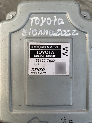 Modulo Sensor Batería Voltaje Toyota Sienna 2022 (Usado)