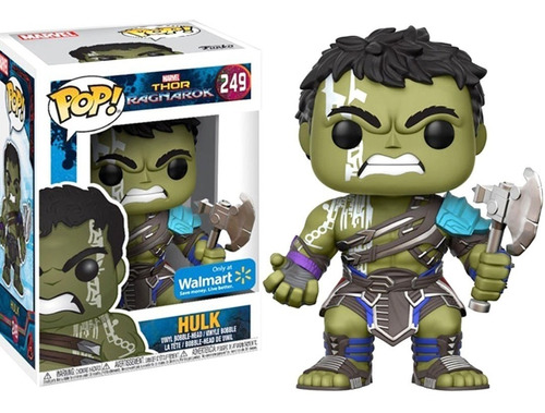 Funko Pop Marvel Thor Ragnarok - Hulk #249 *envio Gratis*