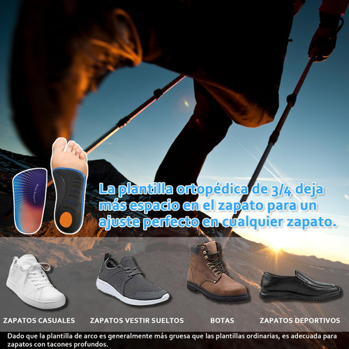 Plantillas Correctoras For El Dolor De Arco 43/44,
