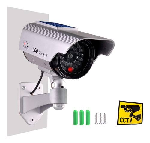 Iseeusee Camara De Seguridad Falsa Falsa, Camara De Vigilanc