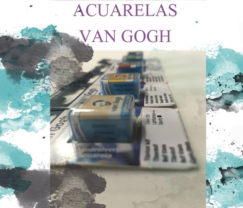 Acuarelas Van Gogh En Pastilla Profesional Grupo 1 X Unidad
