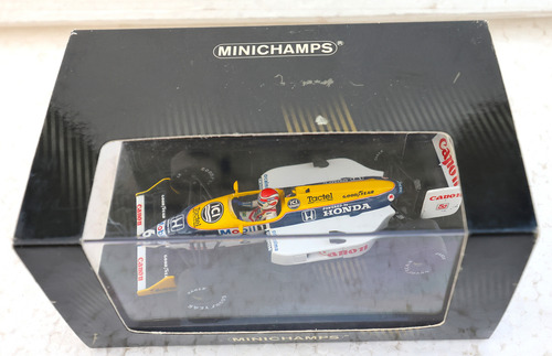 Williams Fw11b-nelson Piquet 1987-nuevo #6-minic-1/43