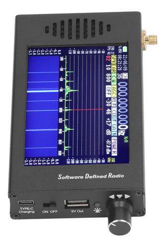 Receptor Portátil Dsp Sdr De Radio De Onda Corta Táctil De 4