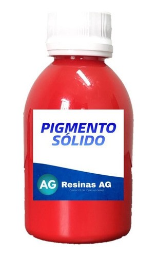 Pigmento Em Pasta Para Resina Epóxi - Vermelho (100g)