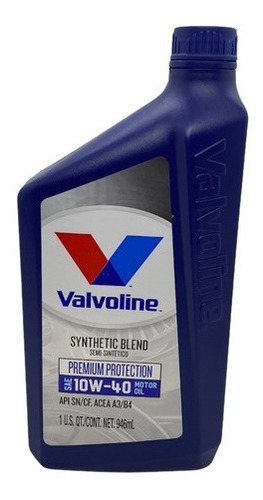 Aceite Semi Sintetico 10w-40 Valvoline