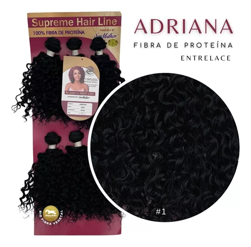 Cabelo Orgânico Bio Vegetal Modelo Adriana Ser Mulher 35 Cm