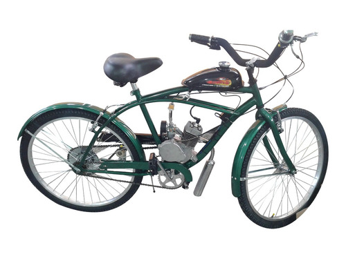 Bicimoto 0km 48cc, Frenos V-brakes Y Guardabarros