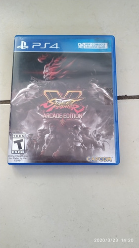 Street Fighter Arcade Edition Ps4 En Excelente Estado Este10