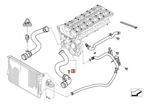 Tornillo Conector Entrada Para Bmw 330i 3.0l L6 2002