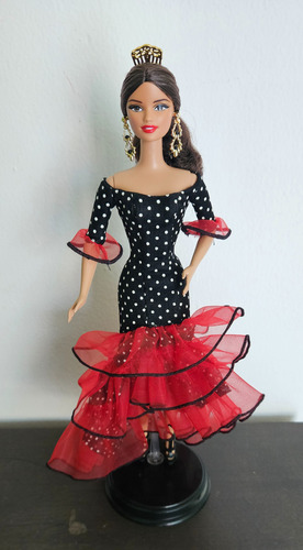 Barbie España, Muñecas Del Mundo 2013 (Usado)