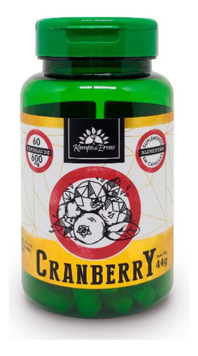 Cranberry desidratado 60 Cápsulas de 600mg cada