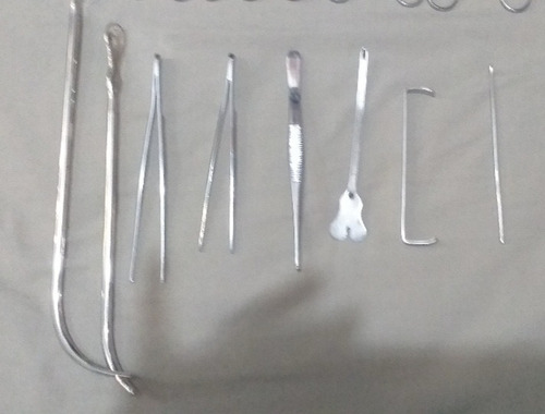Kit Instrumentos Qui-rúr-gi-cos. C Mini Instructivo Fisico (Usado)