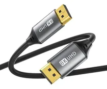 Comprar Cabo Displayport 1.4 1,8metro 8k 60hz 4k 144hz Ultra Hd