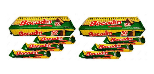 100 Chocolates Bocadin De La Rosa Galleta Crunch Cubierta 2p