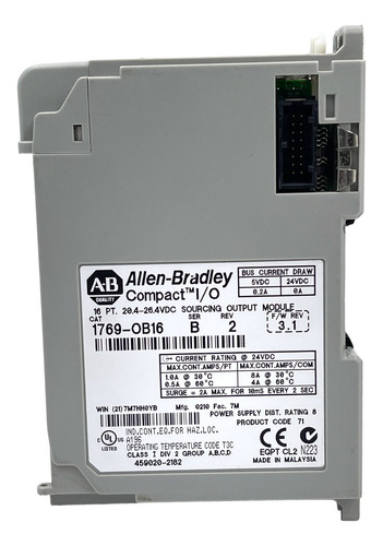1769-ob16 Allen Bradley (Usado)
