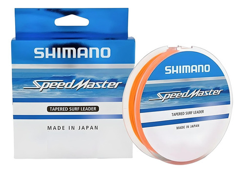 Mono Leader Speedmaster Line Shimano de 0,18 mm a 0,50 mm, 10 x 15 m, color naranja
