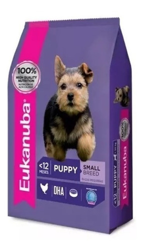 Eukanuba Puppy Small Breed X 3 Kg Alimento Cachorro Perros