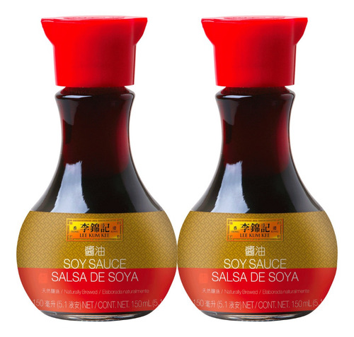 Salsa De Soja Premium Lee Kum Kee 150 Ml. X2