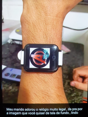 Relógio Smartwatch B57 Hero Band 3 Android Samsung iPhone
