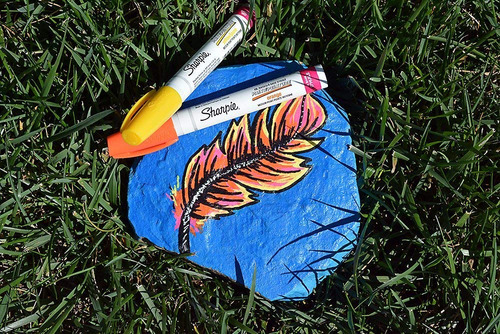 Marcadores De Pintura Sharpie, Conjunto De 5 Cores Fine Poin