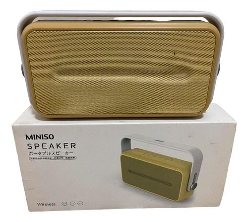 Bocina Miniso Speaker Wireless Aux. Portable
