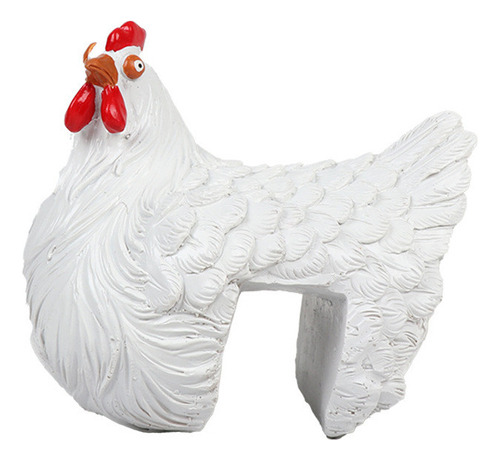 Adorable Decoración De Pollo A La Moda Para Jardín, Deja Que