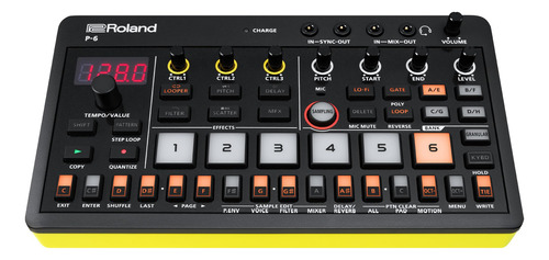 Creative Sampler Roland Aira Compact P-6 Con Secuenciador