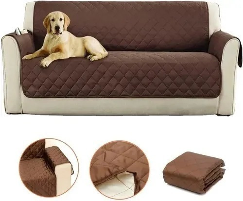 Protector Sofa 3 Puestos Forro Muebles Para Mascotas Perros 