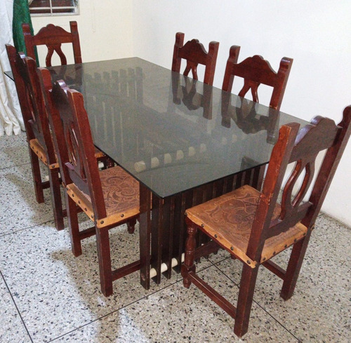 Juego De Comedor De 6 Puestos